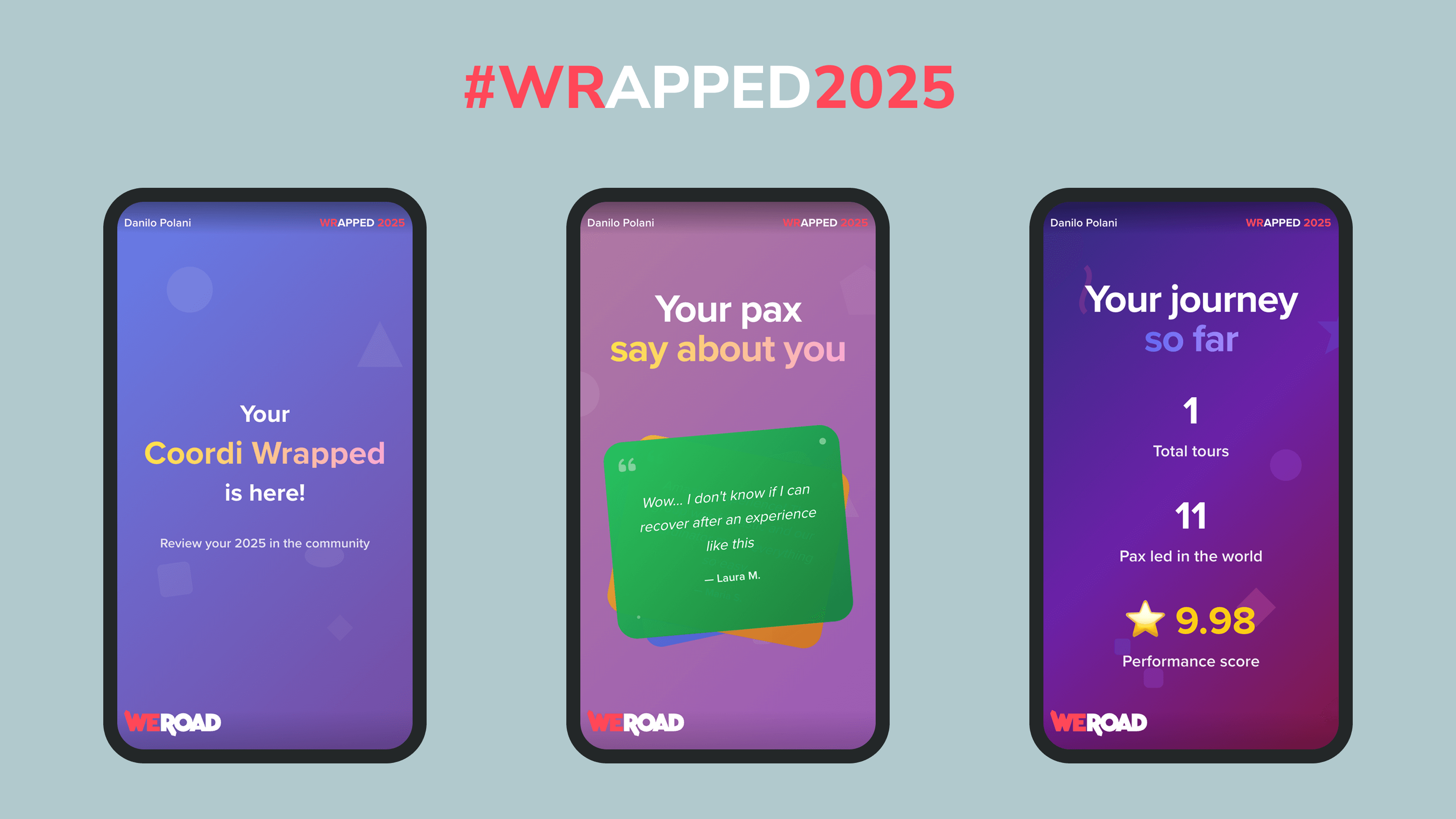 How we built a “2025 Wrapped” for Coordinators in 2 days with AI